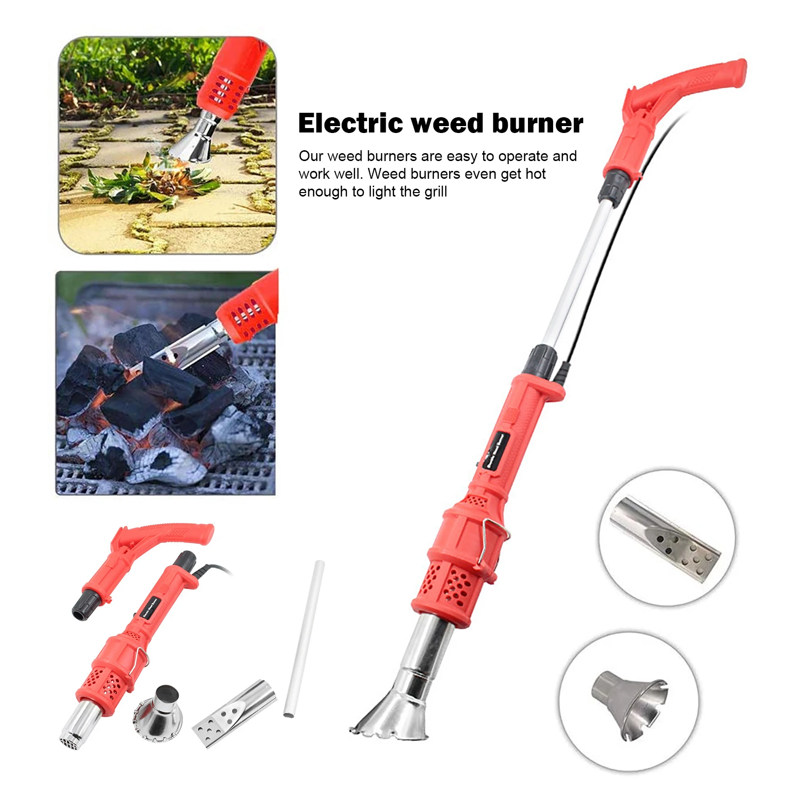 Weed Torch Burner Electric Weed Burner Weed Torch with Anti slip Handle