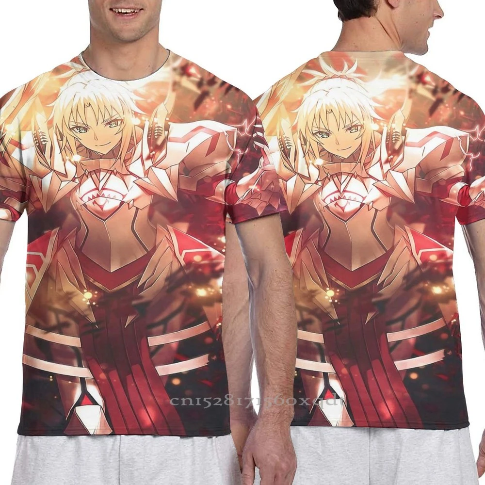 Men Tshirt Saber Red Mordred Fate Apocrypha Women All Over Print Fashion Girl T Shirt Boy Tops Tees Short Sleeve Tshirts T Shirts Aliexpress