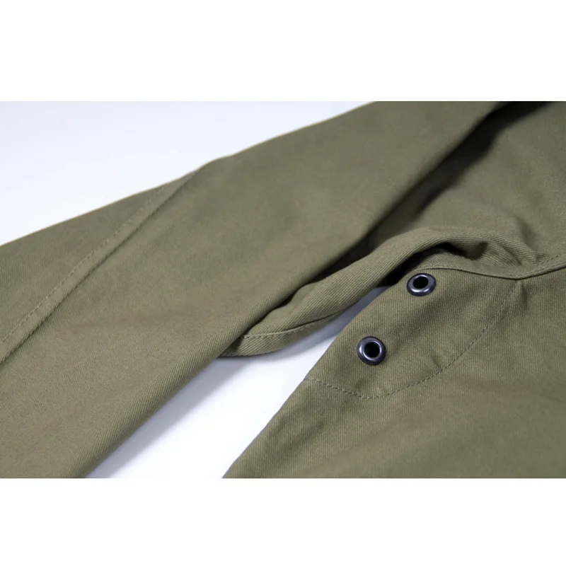 Мужская хлопковая парка с капюшоном в стиле милитари|cotton jacket|cotton coat menjacket men |