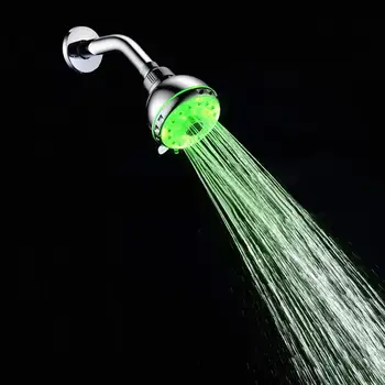 

7 Color Adapter Kitchen Shower Showerhead Head Pressurized Shower Durable Sturdy Shower Small Spray Family