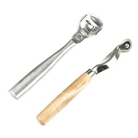 44 шт., набор инструментов для рукоделия из кожи в стиле ретро, шитье, фаска, дырокол, рабочий ручной инструмент — изображение 6