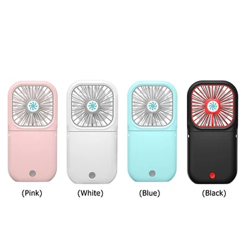 

Portable Hanging Neck Fan USB Rechargeable Mini Folding Fan Outdoor Handheld Air Conditioner Travel Cooler 3 Gears Adjustable