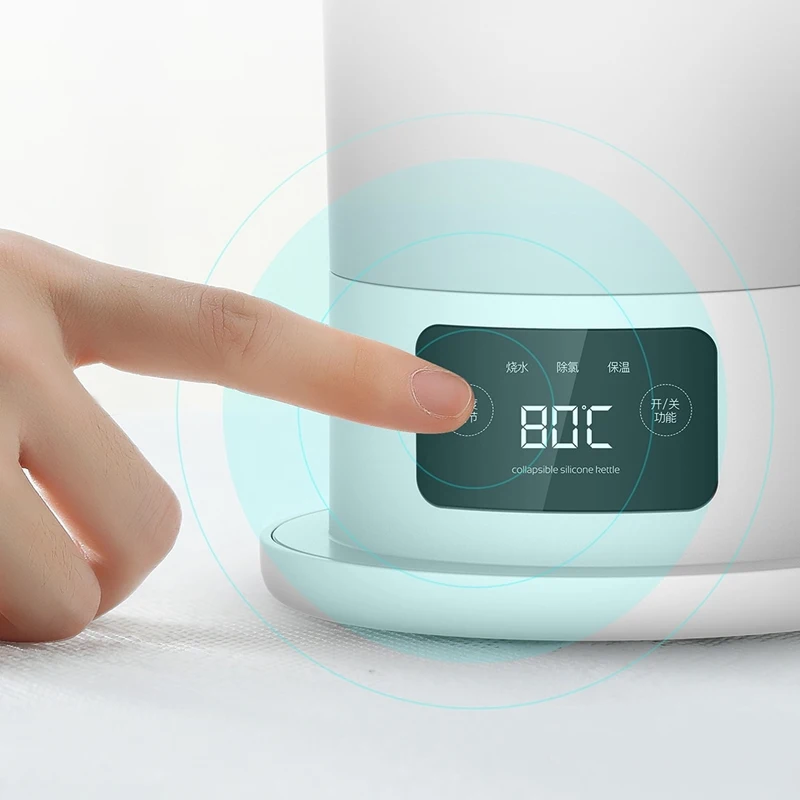 Xiaomi Deerma складной портативный Электрический чайник для воды 0.6л ручной Электрический колба для воды горшок автоматическая защита от отключения питания чайник
