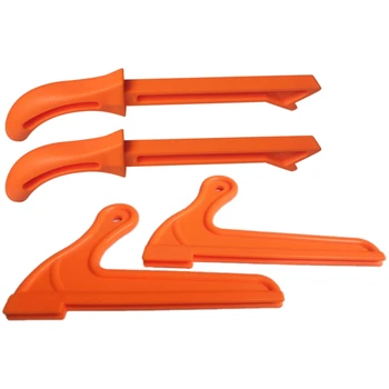

Wood Saw Putter 4 Piece Hand Protection Wood Putter Set for Woodworking Table-1Set