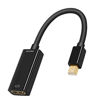 

Mini DisplayPort to HDMI Adapter Mini DP Cable Thunderbolt 2 HDMI Converter for Air 13 Surface Pro 4 Thunderbolt