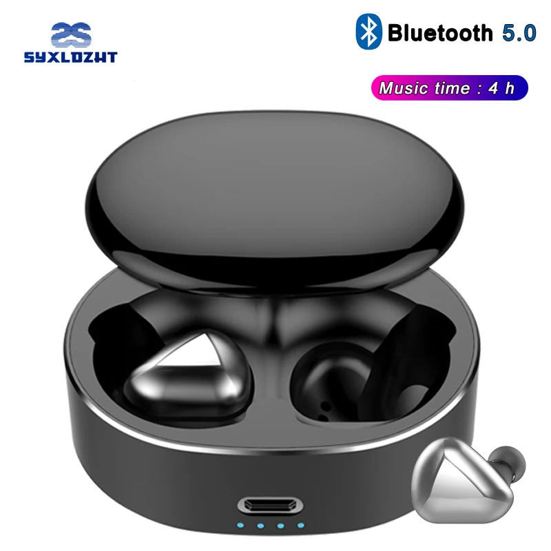 TWS 5 0 Bluetooth беспроводные наушники 3D стерео шумоподавление спортивные/Игровые