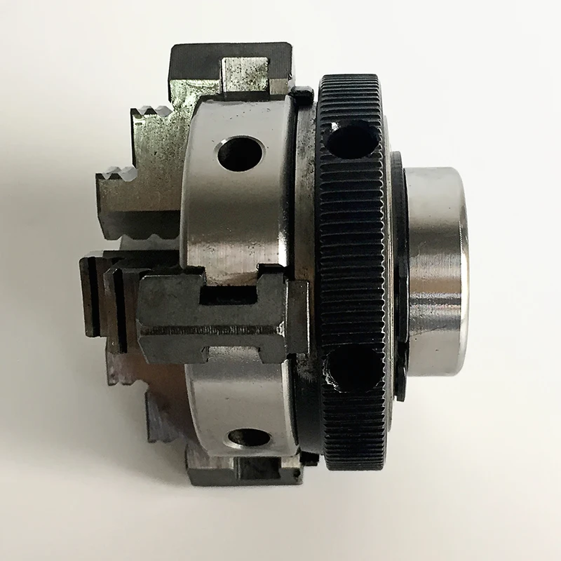 미니 목공 선반척 50mm SANOU 브랜드 미니 선반척 4조 셀프 타이트닝 척 K02-50 소형 목공 선반용
