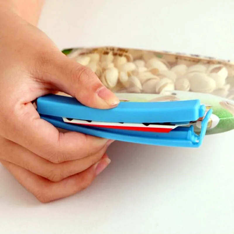 5pcs Portable New Kitchen Storage Food Snack Snack Sealing Sealing Pocket Clip Sealing Pliers Plastic Tool Kitchen Accessories