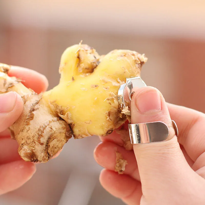 

1pc Garlic Chestnut Ginger Peeler Fruit Vegetable Peeling Knife Ginger and Garlic for Kitchen Gadgets Cutter Planer Tools