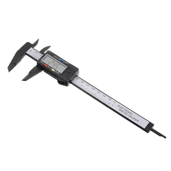 

1pc Stainless Steel Electronic Digital Vernier Caliper Metal Micrometer Measuring LCD Screen Metric Measure Tool