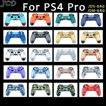

JCD DIY Plastic Housing Shell Case For Sony PS4 Pro 4.0 jds 040 JDM 040 Wireless Controller Replacement Case Cover