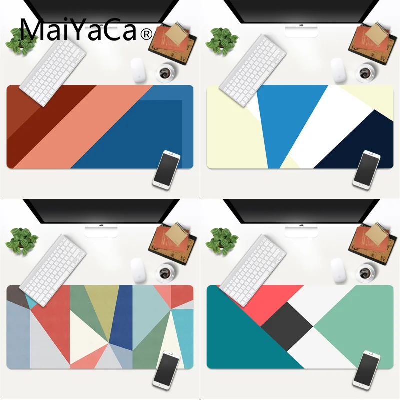 

New Design Colorful Lock Edge Speed Control Laptop Keyboard Mat Gaming Mouse Pad Large Deak Mat 700x300mm for overwatch/cs go