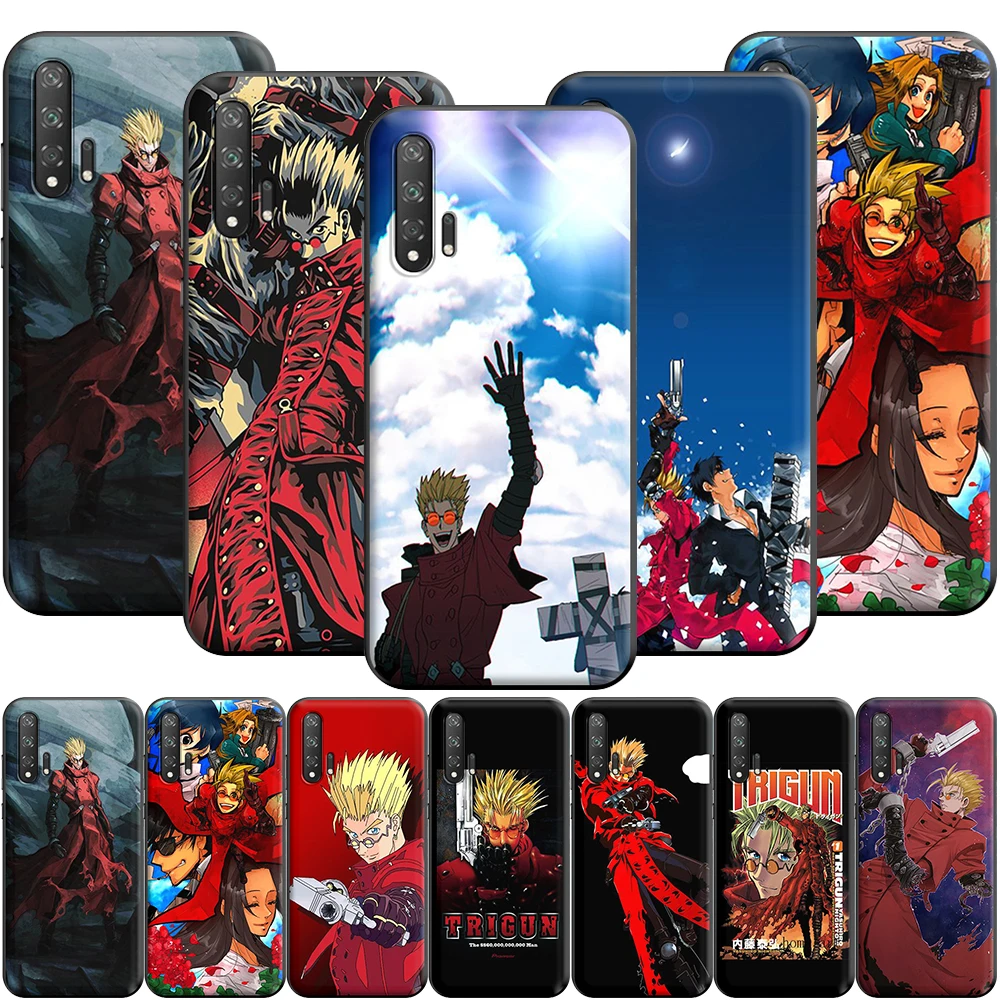 Силиконовый чехол Trigun для Huawei Honor V30 30 8 8A 8X 8C 9 9X 10 Note View 20 20S Pro Lite | Мобильные