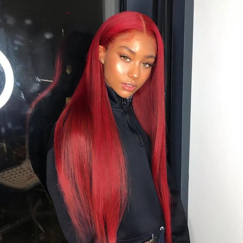 Burgundy Lace Front Human Hair Wigs 13x4 Straight Colored Human Hair Wigs For Black Women Pre Plucked Remy Hair Lace Front Wig Lace Wigs Aliexpress Burgundy Lace Front Human Hair Wigs 13x4 Straight Colored Human Hair Wigs For Black Women Pre Plucked Remy Hair Lace Front Wig Lace Wigs Aliexpress