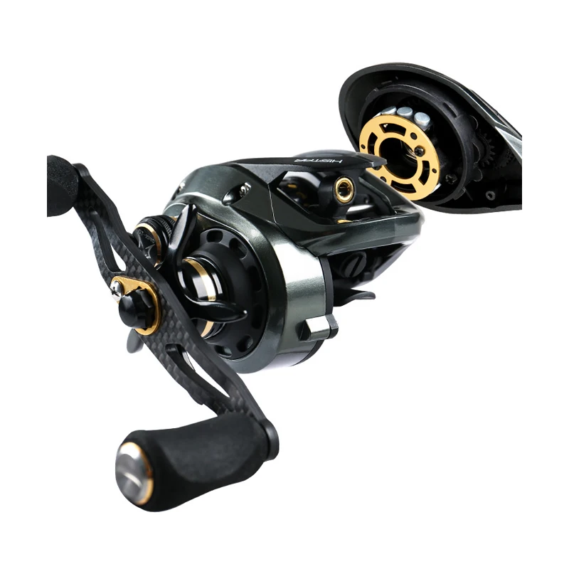 

GH100 TBS Ultralight Fishing Reel High Speed Baitcast Reel Shallow Deep Micro Wire Cup 9KG Magnetic Brake Force Fishing Reel