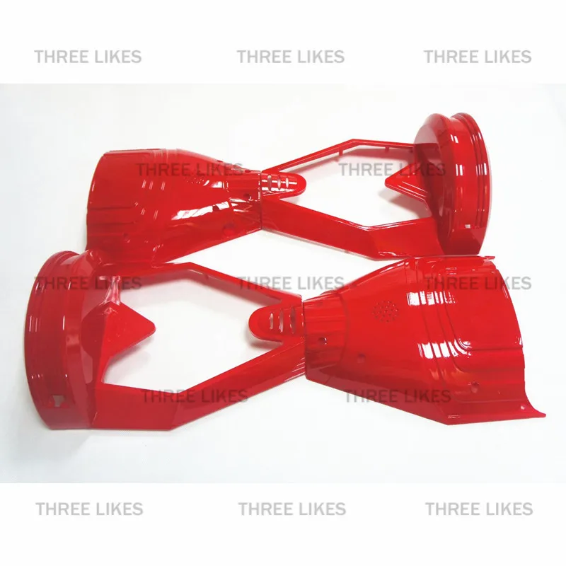 

8 Inches Smart Self Balancing 2 Wheels Standing Scooter Hoverboard Skateboard 8 Inches Outer Shell Case Cover Replacement Red