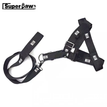 

Fashion Pet Dog Adjustable Harness Leash Collar Set for Small Medium Large Dogs Outdoor French Bulldog Corgi Dropshipping YBL02