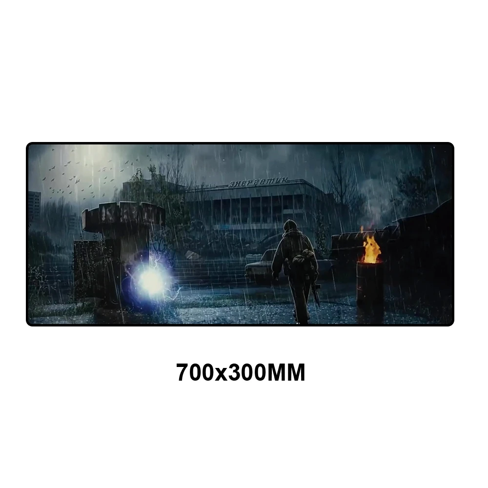 QXZ-020 Коврик для мыши Stalker игровые коврики 700x300 мм оверлок край ПК компьютерный игровой коврик для мыши геймер коврик Мышь Клавиатура большой XL резиновая накладка на стол - Цвет: QXZ-020