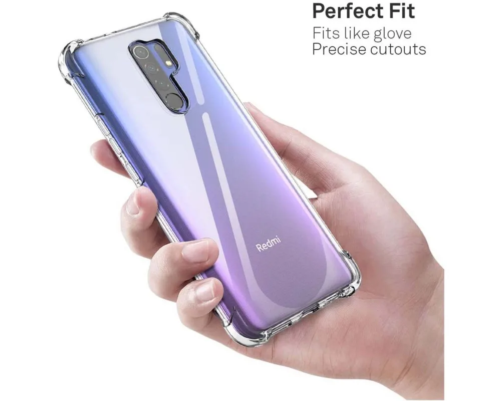 Bikuid : Funda Antishock Gel Case - Xiaomi Redmi 9 - transparente