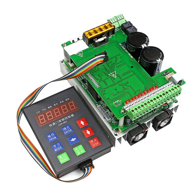 고속 롤링 셔터 문짝 컨트롤러, 고속 롤링 셔터 문짝 인버터, 220V, 1.5kw, 0.75KW, HJ08-1R5-KSM