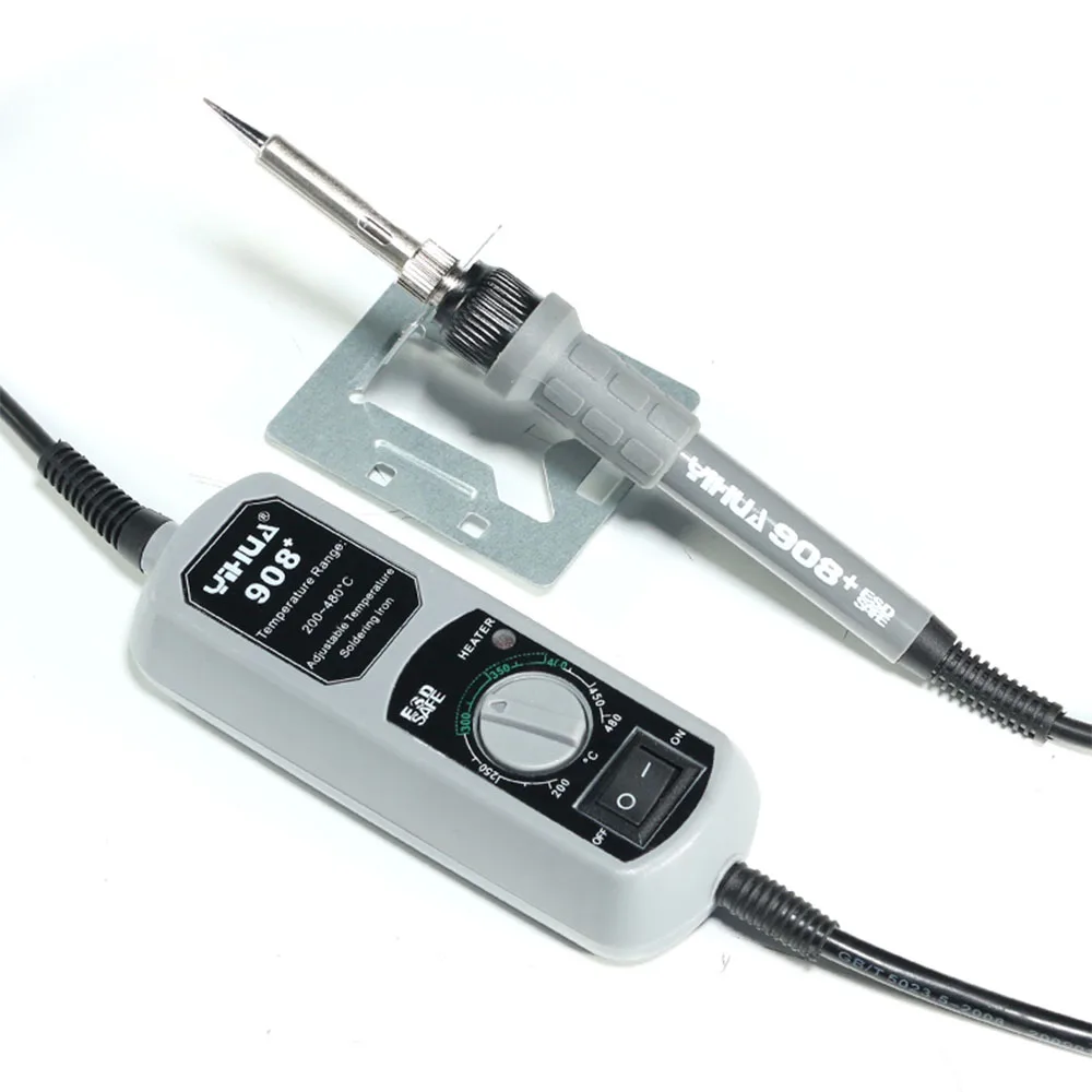 Паяльник YIHUA Электрический с регулируемой температурой 908 + 60 Вт|soldering iron