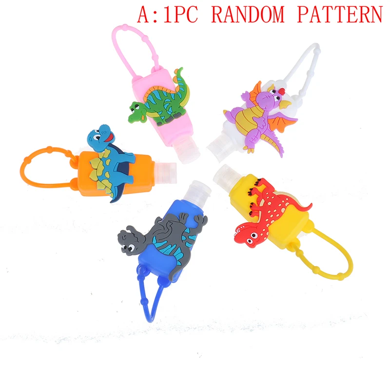 Mini 30ml Travel Shampoo Silicone Hand Sanitizer Hand Gel Holder Portable Safe Gel Holder