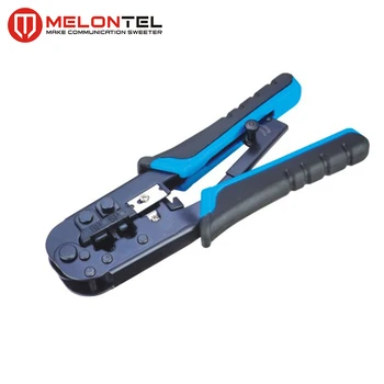 

MT8102R RJ11 RJ12 RJ45 Crimping Tool Network Cable Crimper with Ratchet