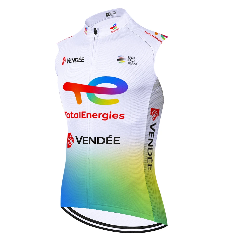 Sleeveless Cycling Jersey Mallot Ciclismo Hombre Verano not windproof Maillot Ciclismo Hombre Verano Maillot Total new energies