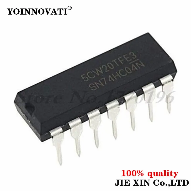 100PCS SN74HC04N 74HC04 DIP-14 | Электронные компоненты и принадлежности