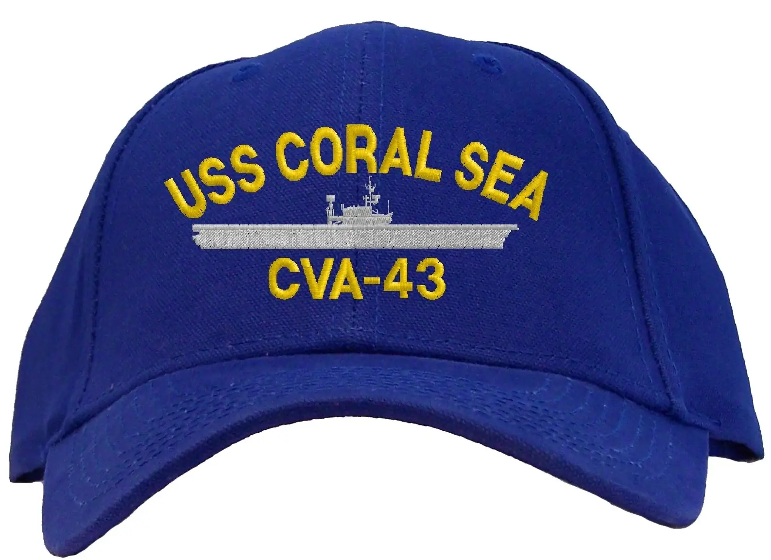 USS Coral Sea CVA-43 бейсбольная кепка с принтом-Доступно в 7 цветах шляпа