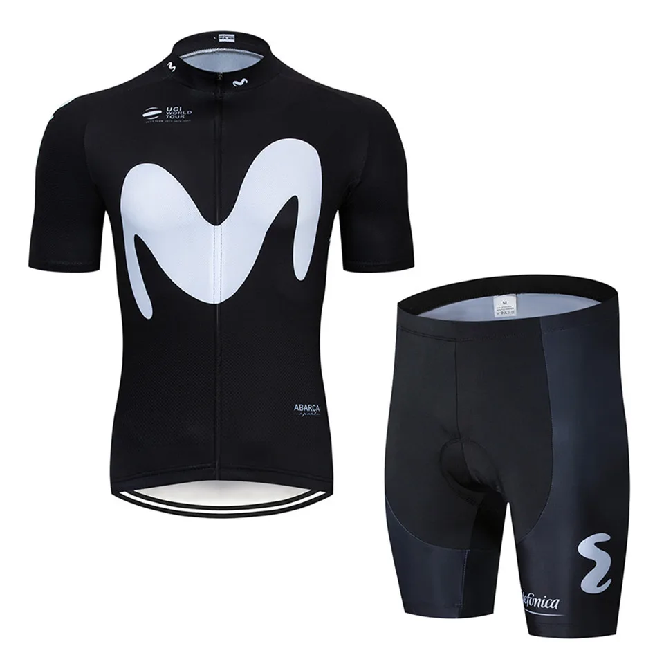 Мужские черные M Pro Team летние горный гоночный велосипед одежда/дышащие быстросохнущие велосипедные Джерси наборы+ 20D гелевые прокладки нагрудник шорты - Цвет: 3