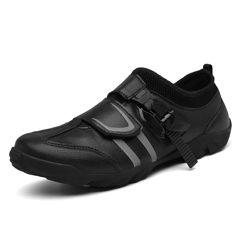 

Men's Cycling Shoes Women Bike Sneakers Black White Man Road Sport Shoes Mountain Bike Women Reflective Sneaker Racing Shoes