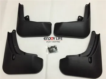 

4pcs Car Front+Rear Mudguard Mud Flaps Splash Guard Mudguards Fender For AUDI Q7 / Sport 2016-2019