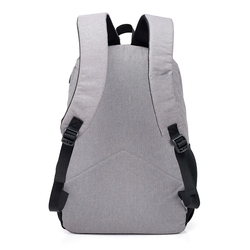 

Fashion Men's Backpack Large Space Simple Top Grade Casual Schoolbag USB Charging Anti-Theft with a Password