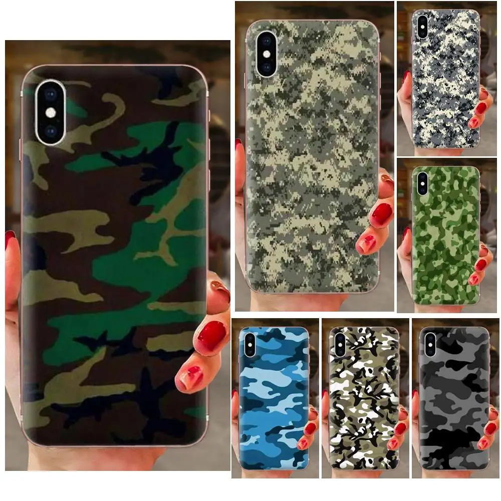 Камуфляжный чехол mi litary Army для Xiao mi 3 mi 4 mi 4C mi 4i mi 5 mi 5S 5X6 6X8 SE Pro Lite A1 Max mi x 2 Note 3 4 из ТПУ для мобильного телефона