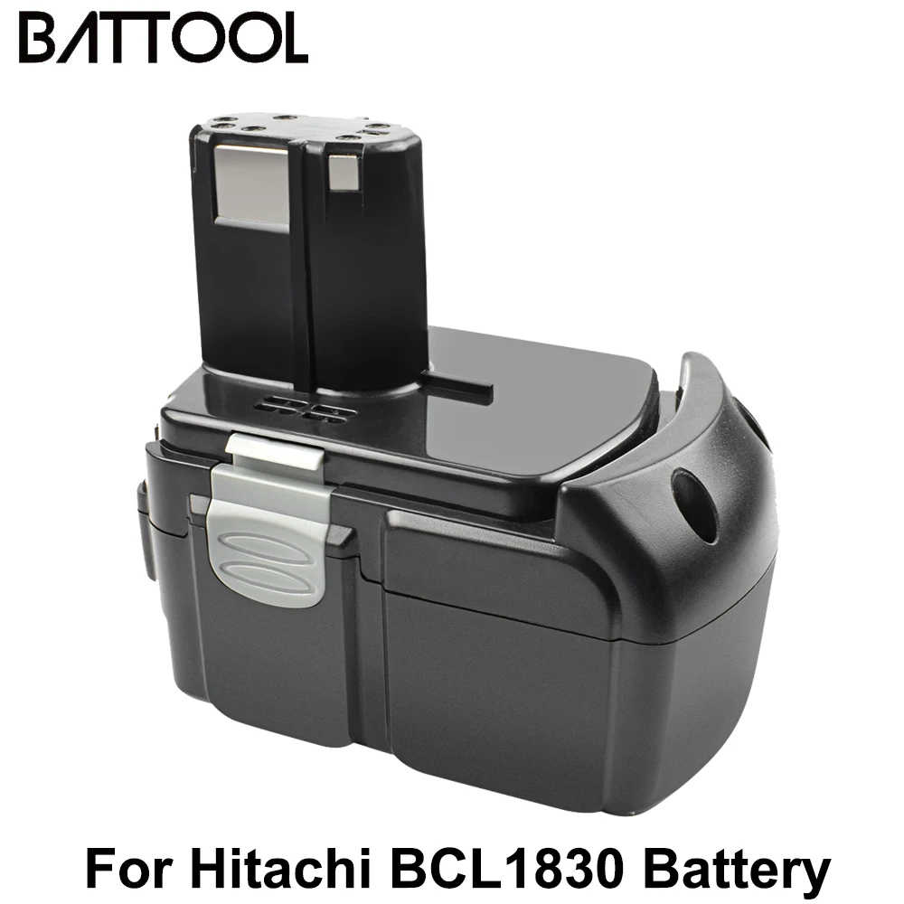 Перезаряжаемый литиевый аккумулятор 18 в 6000 мАч для Hitachi BCL1830 BCL1815 BCL1820 EBM1830