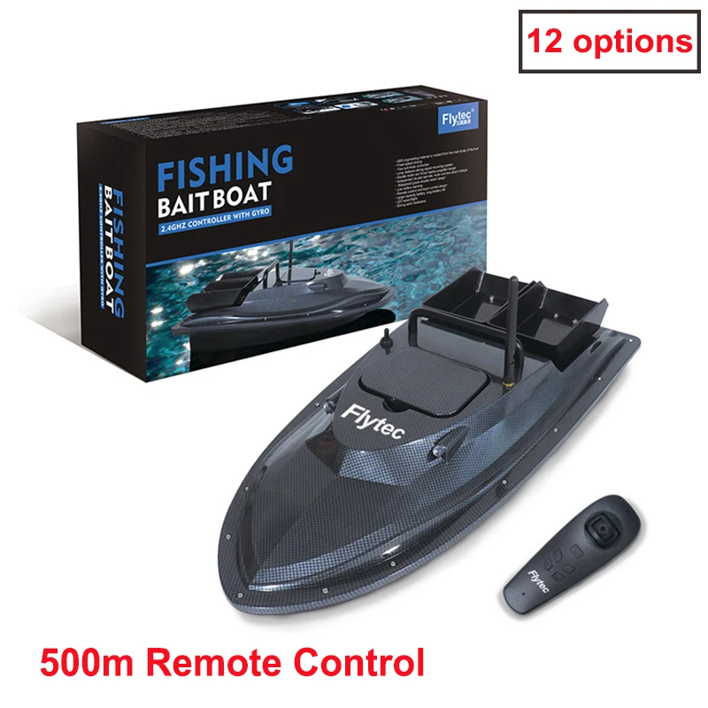 

Flytec V007 Fish Finder Fishing Bait RC Boat 1.5kg Loading 500m Remote Control Fixed Speed Double Motors Professional RC Ship