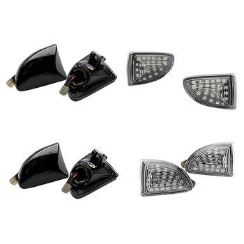 

2Pcs Dynamic Turn Signal Light Flowing LED Side Marker Lights Side Repeater Lamp 12V Panel Lamp for Mercedes SMART FORTWO W451