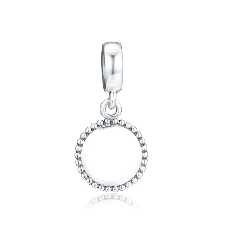 QANDOCCI настоящая фотография Майами пляж смешанные эмалевые серебряные шармы