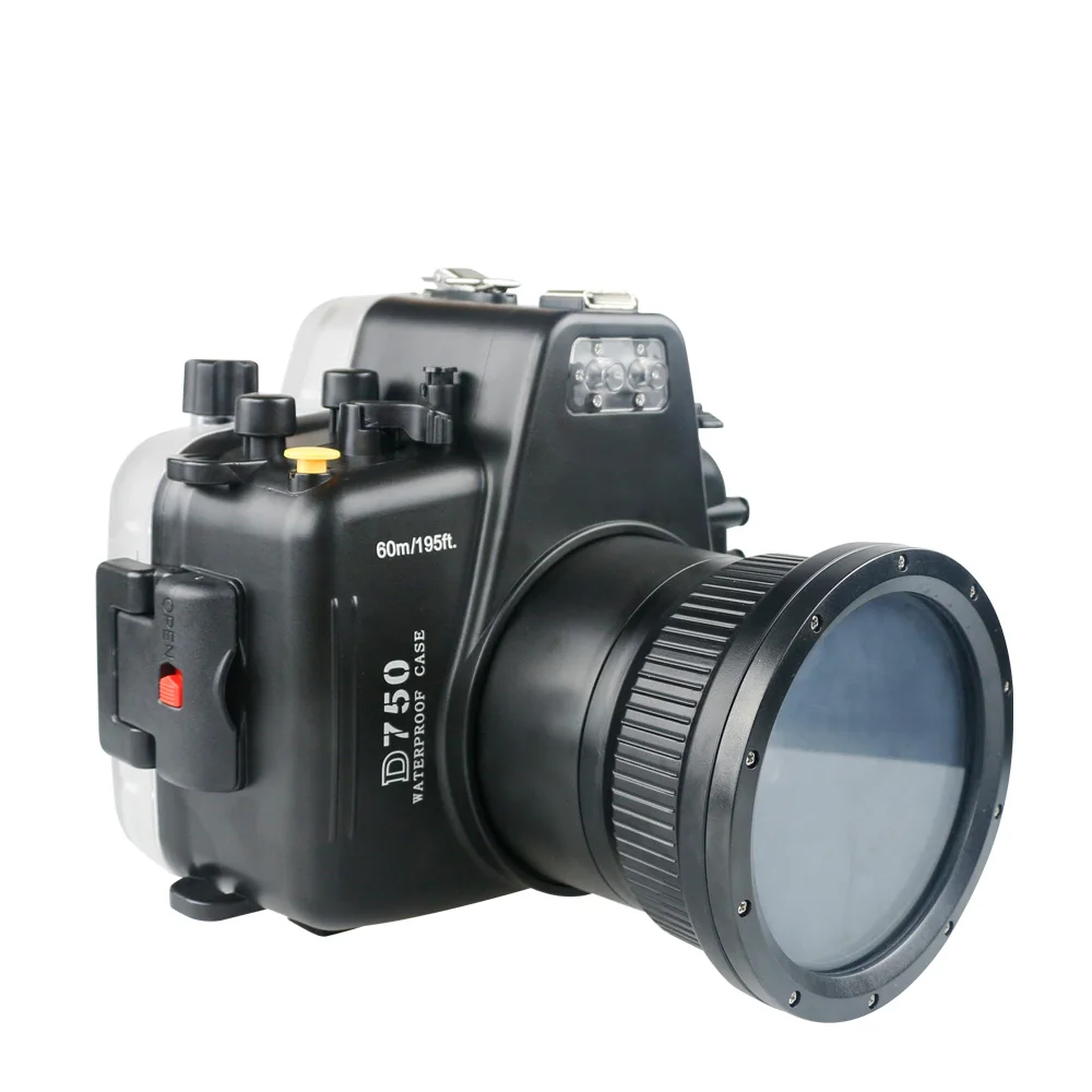 Underwater Housing Custodia Reflex Nikon Seafrogs 130FT/40M