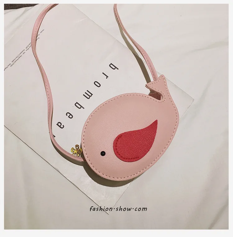 Детская мини-сумка в виде рыбы в США, модная сумка для маленьких девочек, рождественский подарок, сумка через плечо - Цвет: Розовый