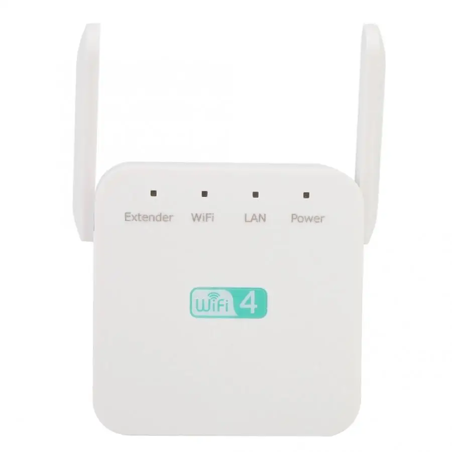 

Single Network Port 300M WiFi Signal Repeater Amplifier with External Antenna (100-240V)