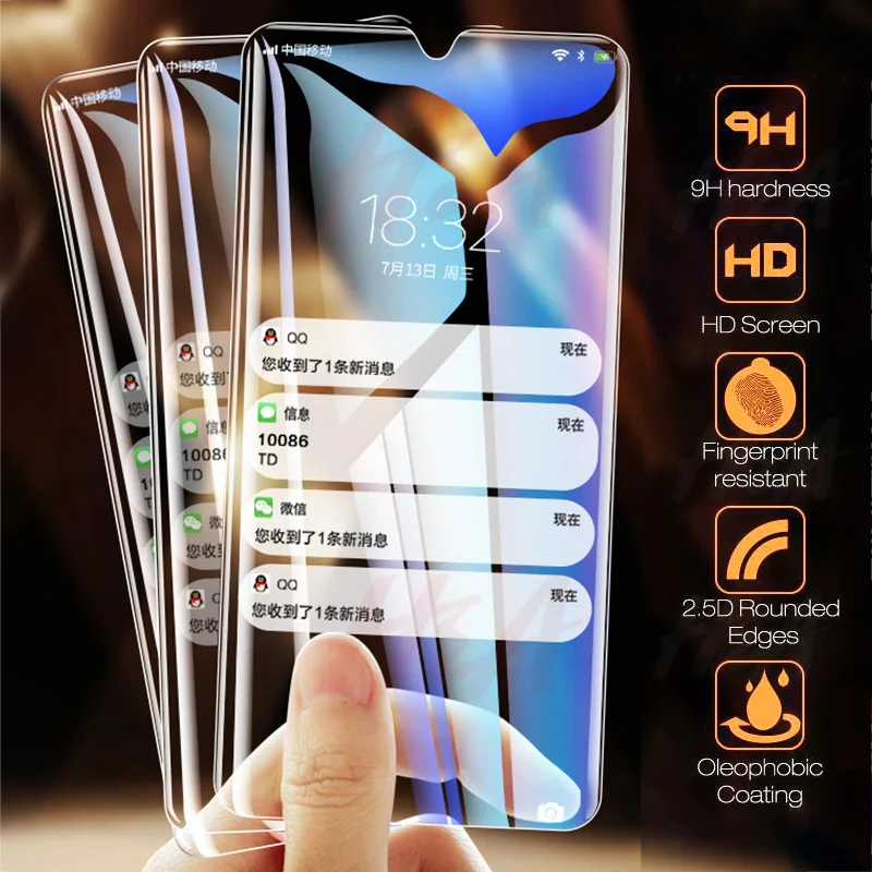 

3Pcs Glass For Samsung Galaxy A20 A20E A40 A90 A70 A60 A50 A30 A10 Tempered Screen Protector M20 M30 Protective Glass Film