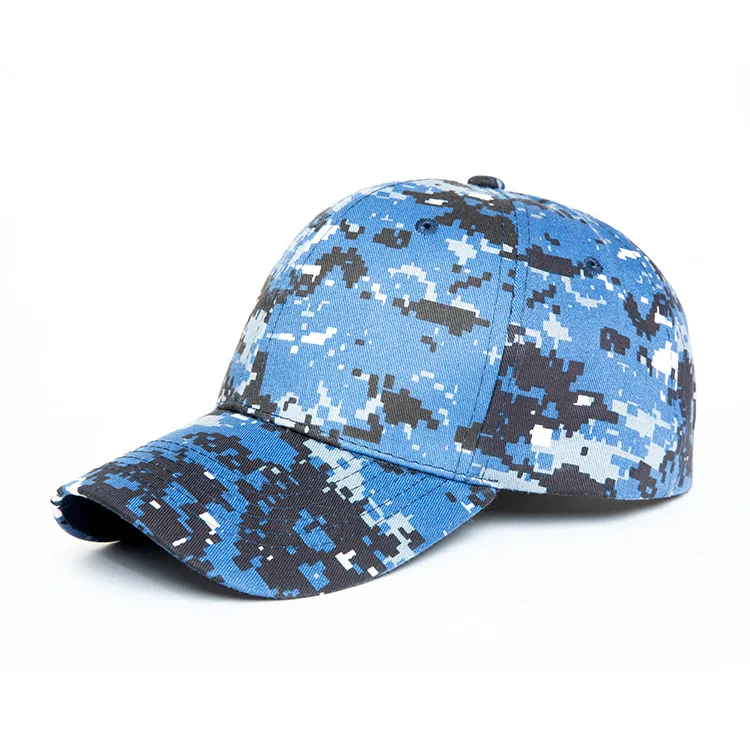 

New Style Dome Military Cap Camouflage Hat Men Retro Camouflage Baseball Cap Outdoor Trend Sun-resistant College Style Brim Hat