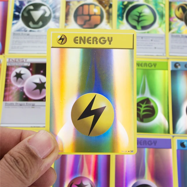 10-20 Pcs Pokemon ENERGY Card No Repeat Game Collection English Version Shining TOMY Battle Carte Trading Cards Toys Kids Gift 3