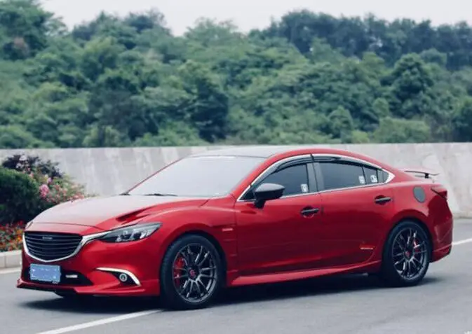 Зеркало заднего вида корпус приложение только для Mazda Atenza установка, углеродного волокна зеркало заднего вида корпус крышка-отражатель
