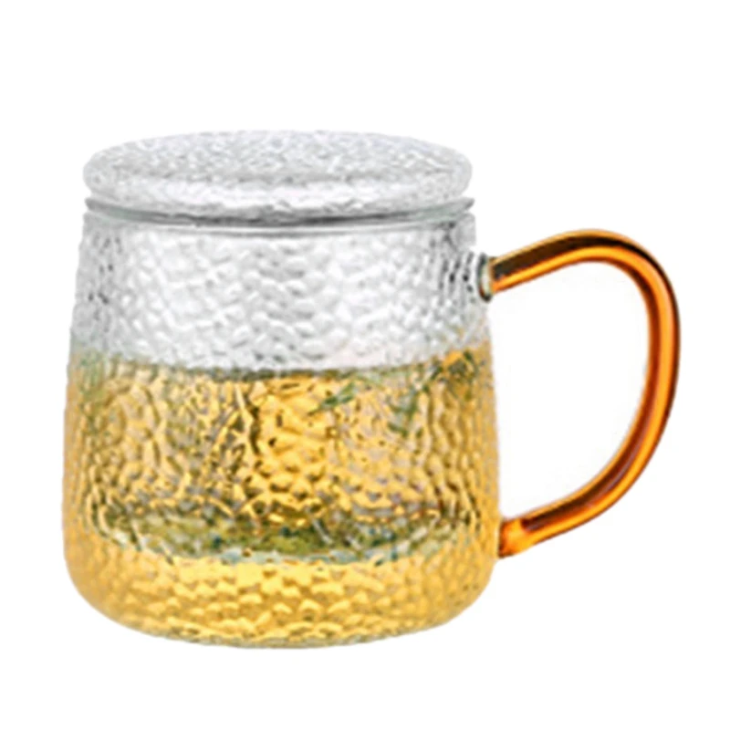 CSS 320 мл высокое боросиликатное стекло кофейная чашка кружка цветок чайные