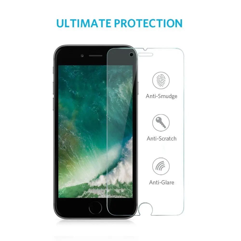 Закаленное стекло для iPhone 11 Pro Max 6 S, Защита экрана для iPhone 7 Plus, стекло для iPhone SE 5, защита от 5S, 4 4S, защитное стекло