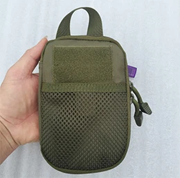 1000D нейлоновая Тактическая Военная EDC Molle сумка маленькая поясная сумка для охоты карман для Iphone 6 7 для samsung уличные спортивные сумки - Цвет: Green