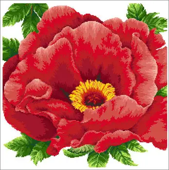 

Homefun Cross Stitch Kit Package Floral Needlework Counted Cross-Stitching Kits New Counted Cross Stich Set PaintingSYP003